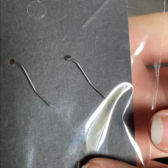 Elegant Sea-glass & Pearl Dangle Earrings - Picture 5 of 5